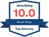 avvo rating 10.0- randi throp top attorney