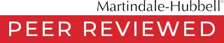 Martindale-Hubbell Peer Reviewed